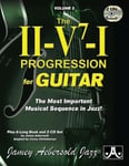 Jamey Aebersold Jazz -- The II-V7-I Progression for Guitar, Vol 3: Most Important Musical Sequence in Jazz!, Book & 2 CDs [With CD (Audio)]