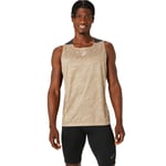 Asics Fujitrail Singlet Homme Beige