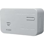 Foss Fesh Smart Home kuliltealarm, 9V, hvid