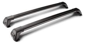 Yakima Flushbar Black Porsche Macan 5-dr SUV 2014- integrerad reling / flush rails