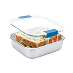 Smash 33063 Meal Box, Stainless Steel, 600 milliliters, Blue