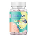 Balance Kids Multivitamin - 60 tyggetabl. Kosttilskudd Vitaminer Multivitaminer