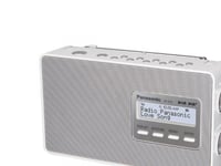 Panasonic-Rf-D10eg - Bærbar Dab-Radio - 2 Watt - Hvit