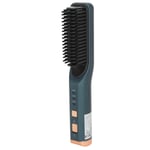 Cordless Hair Straightener Brush Negative Ions Hair Straightening Comb With 3