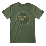 The Lord Of The Rings Middle Earth T-Shirt olive