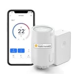 Meross Smart Radiator Thermostat with Starter Kit - Smart Heating Control, Easy