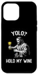 Coque pour iPhone 12 Pro Max YOLO Hold My Wine Funny Jesus Easter JK BRB Ressurection