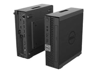 Dell OptiPlex Micro - Crochet de montage - avec boîtier adaptateur - pour OptiPlex 3000 Thin Client, 3060, 3090, 5060, 5080, 7060 (micro), 7080 XE Micro Form Factor