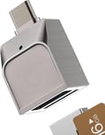 Lecteur De Carte Micro Sd Et Port Usb Adaptateur Lightning Otg (2 En 1) Pour Apple Pour Iphone 14 13 12 11 Pro Pour Ipad Air Clé Usb Appareil Photo Transfert De Fichiers Clavier So[LEC200814]