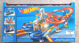 Hot Wheels Mega Metropolis 10 Véhicules Miniature Neuf Scellé