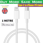 PD USB-C to Lightning Fast charging Cable For Apple iPhone 14 13 12 pro max 1m