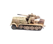 JHSHENGSHI Modèle de Voiture Militaire 1:72, Demi-Chenille SD.Kfz.8 Db9 en Allemagne de la Seconde Guerre Mondiale avec 88 modèles Finis au Pistolet, Objets de Collection