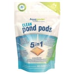 Clean Pond Pods, Limite les boues du bassin, rend l’eau du robinet sûre, réduit la fréquence de nettoyage du filtre, plantes saines, stabilise le pH, paquet de 24