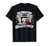 12th Wedding Anniversary Celebrating 12 Years Matching Gift T-Shirt