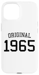 Coque pour iPhone 15 Original 1965, 60 ans pour homme et femme, 60e anniversaire