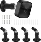 BouGPeng Lot de 4 Supports de Montage Mural pour Blink XT/Blink XT2 /Arlo Pro/Arlo Pro 2/Arlo Ultra Mini Caméra de Sécurité Réglable à 360°avec vis Universelles