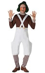 Rubie's Official Willy Wonka and The Chocolate Factory Oompa Loompa Adults Costume (Medium)