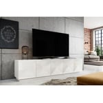 Meuble tv Bobochic Meuble tv 200 cm alice Blanc