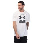 Men's T-Shirt Under Armour GL Foundation Loose Fit in White