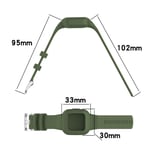 Watch Band Compatible For Garmin Fit Jr3 Soft Silicone Sport Strap Replace Part