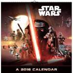 Star Wars Episode VII 2016 Deluxe Wall Calendar