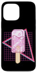 Coque pour iPhone 13 Pro Max Sakura Ice Drop Popsicle Kawaii Esthétique Pop Art