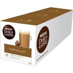 Dolce Gusto Cafe Au Lait -kahvikapseli, 16 kpl, 3-PACK