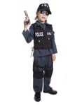 Dress Up America Déguisement SWAT Pour Enfants - Deluxe S.W.A.T. Ensemble De Déguisement De Policier Pour Garçons Et Filles