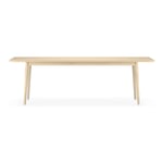 Stolab Miss Holly table 235x82 + 2 extension pieces 2x50 cm Birch natural oil