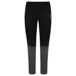 Gymshark Adapt Womens Ombre Black/Grey Leggings - Size Small