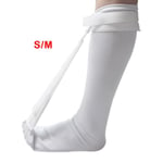 Plantar Fasciitis strumpor Hälskydd WHITE S white S