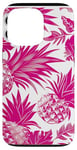 Coque pour iPhone 13 Pro Festive Tropical Ananas Coque de téléphone Motif Noël