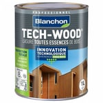 Blanchon - Lasure Tech-Wood Bois grisé satin 1L