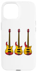 iPhone 15 Bass Guitar Spanish Flag Bassist Musician Spain Case