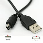 3 Meter Long USB to MINI B Data Charger Cable For Garmin Dash Cam Go-PRO MP3 MP4