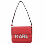 Karl Lagerfeld Letters Sac à bandoulière Cuir 24 cm haute red (TAS000472)