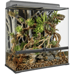 Glass Terrarium Natural Large/X-Tall - Advanced Reptile Habitat Transparent 90 x 45 x 90 cm - Matelijat - Terraariot matelijoille - Terraario ja terraarioiden taustat - Exoterra