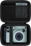 Étui Rigide Compatible avec Fujifilm Instax Wide 400 Appareil Photo,Le Sac en Filet Peut Contenir Le Instax Wide 400 Pellicule(Noir,Étui Uniquement)