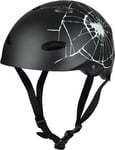 APOLLO Adjustable Helmet for Skateboarding, Scooters, BMX S/M "Shattered" NEW