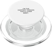 I'm the happiest person you'll ever meet. PopSockets PopGrip for MagSafe