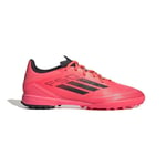 adidas F50 League TF Vivid Horizon - Turbo/Aurora Black/Sølv - Turf (TF), størrelse 44