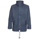 Fort - Airflex Jacket - Navy Jacket - Extra Large - Mens Waterproof Jackets - Winter Jackets for Men - Welded Seams - Concealed Hood - Comfortable & Stylish - Ideal for Work