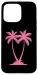 iPhone 15 Pro Max Pink Palm Tree Case