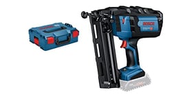 Bosch Professional 18V System GNH 18V-64 M Battery Nailer Gun (max. Nail Dia. 1.6 mm, Nail Length 64 mm, excluding Rechargeable Batteries and Charger, in L-BOXX 136)