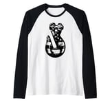 American Tow Truck Driver Towing Hook Flag Raglan Baseball Tee