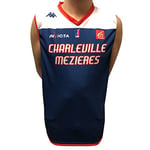 Kappa Basket Replica Etoile Maillot de Basketball 2017-2018 Homme, Blanc, FR : XXS (Taille Fabricant : 8 Ans)