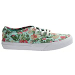 Vans Low Top Multicolor Womens Plimsolls - Multicolour Canvas - Size UK 3.5