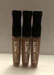 3x 5.5ml RIMMEL LONDON - Stay Matte Liquid Lip colour - #700 Be My Baby