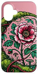 Coque pour iPhone 16 Rose of Sharon Art : Moon Art, amoureux de la nature