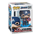 Avengers Endgame Capitaine America Broken Shield Mjolnir Pop Marvel #573 Figures